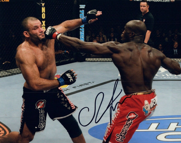 Cheick Kongo Signed Autograph 8x10 Photo UFC MMA Bellator Fighter COA