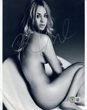 Kaley Cuoco Signed Autographed 8x10 Photo The Big Bang Theory Sexy Beckett COA