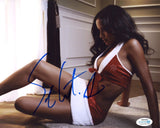 Selita Ebanks Signed Autograph 8x10 Photo Victoria's Secret Model ACOA COA