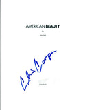Chris Cooper Signed Autographed AMERICAN BEAUTY Movie Script Screenplay COA AB