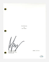 Darren Aronofsky Signed Autograph The Wrestler Movie Script Screenplay ACOA COA