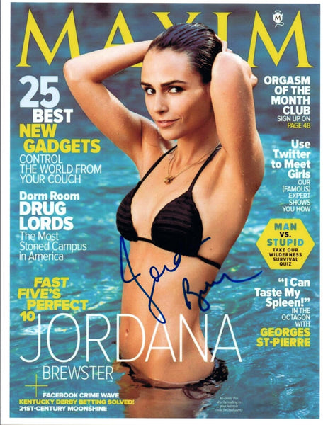 Jordana Brewster Signed Autographed 8x10 Photo Fast & Furious 7 Hot Sexy COA VD