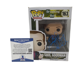 Bob Odenkirk Signed Breaking Bad Saul Goodman Funko Pop Figure #163 Beckett COA