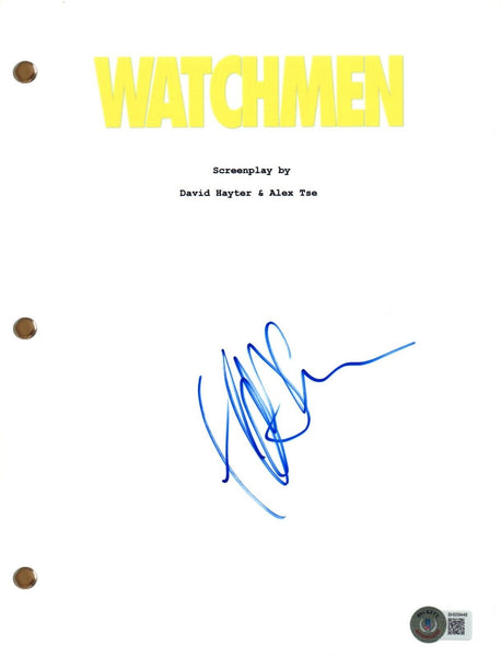 Jeffrey Dean Morgan Signed Autograph Watchmen Full Movie Script Beckett COA