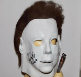 Nick Castle Signed Autograph Michael Myers Mask Halloween The Shape Beckett COA