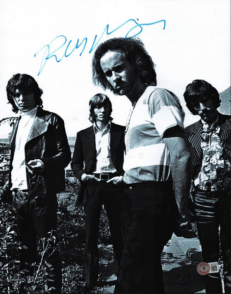 Robby Krieger Signed Autographed 11x14 Photo The Doors Guitarist Beckett COA