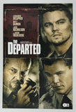 Leonardo DiCaprio Signed The Departed Movie Poster 12x18 Autograph Beckett COA