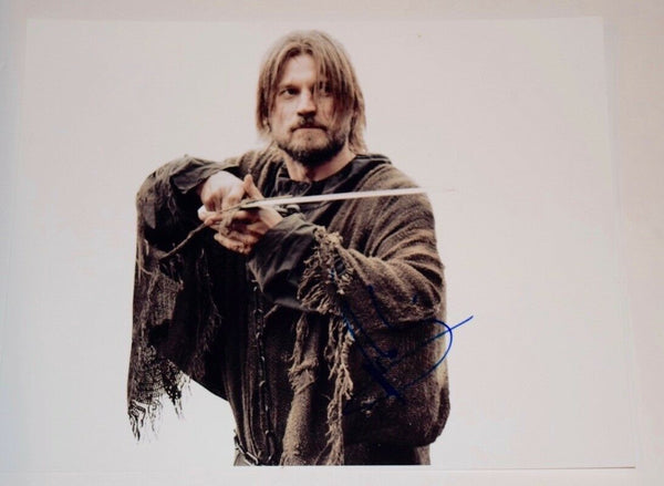 Nikolaj Coster Waldau Signed Autographed 11x14 Photo GAME OF THRONES COA VD