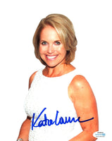 Katie Couric Signed Autograph 8x10 Photo NBC Today Show Host 60 Minutes ACOA COA