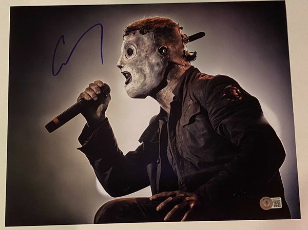 Corey Taylor Signed Autograph 11x14 Photo Slipknot Stone Sour Proof Beckett COA