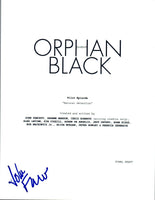 John Fawcett Signed Autographed ORPHAN BLACK Pilot Episode Script COA VD