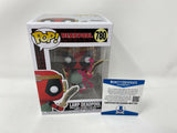 Tim Miller Signed Autographed Larp Deadpool #780 Funko Pop Figure Beckett COA