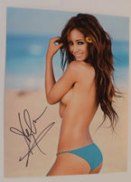 Melanie Iglesias Signed Autographed 11x14 Photo Hot Sexy Model COA VD