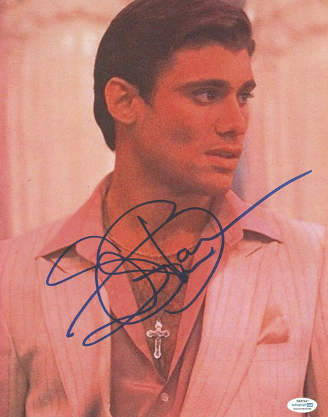 Steven Bauer Signed Autographed 11x14 Photo Scarface Manny Ribera ACOA COA