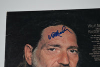 Willie Nelson Signed Autographed SINGS KRISTOFFERSON Record Album Beckett COA