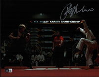 Ralph Macchio Signed Autograph 11x14 Photo The Karate Kid Crane Kick Beckett COA