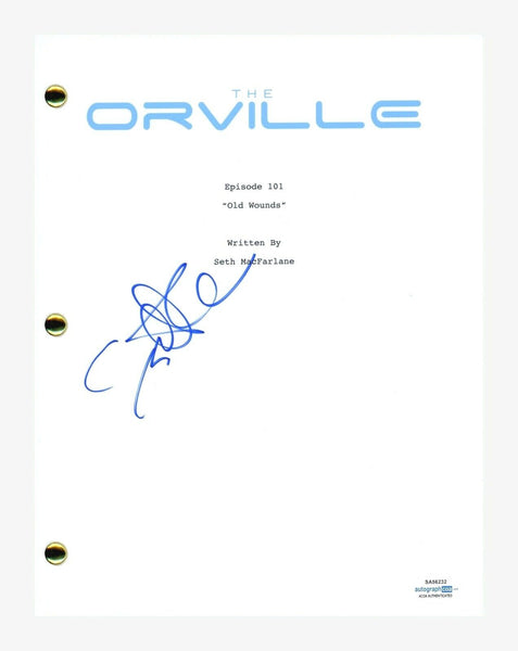 Scott Grimes Signed Autographed THE ORVILLE Pilot Episode Script ACOA COA