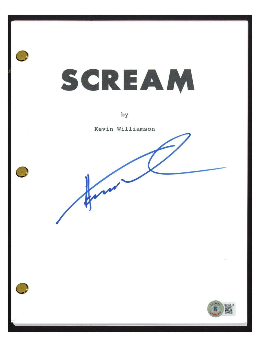 Henry Winkler Signed Autograph Scream Movie Script Screenplay Horror B ...