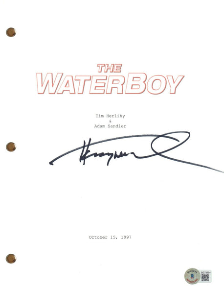 Henry Winkler Signed Autograph The Waterboy Movie Script Screenplay Beckett COA