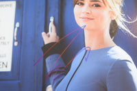 Jenna Coleman Signed Autographed 11x14 Photo Doctor Who COA