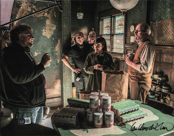 Guillermo Del Toro Signed Autographed 11x14 Photo The Shape of Water Beckett COA