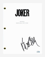 Brett Cullen Signed Autographed Joker Movie Script Full Screenplay ACOA COA