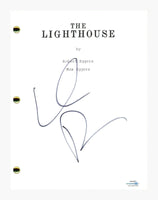 Willem Dafoe Signed Autographed The Lighthouse Movie Script Screenplay ACOA COA