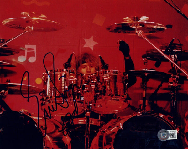 Eric Singer Signed Autographed 8x10 Photo Kiss Drummer Beckett COA