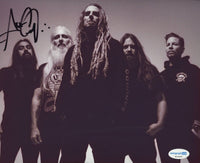 Art Cruz Signed Autograph 8x10 Photo Lamb of God Metal Drummer Prong ACOA COA