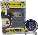 Post Malone Signed Autographed Funko Pop Rocks Figure #111 Beckett COA
