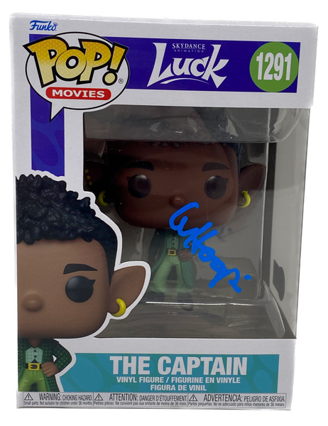 Whoopi Goldberg Signed Funko Pop Luck The Captain #1291 Autograph Beckett COA