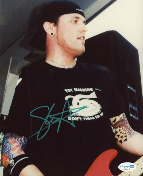 Ian Grushka New Found Glory Signed Autograph 8x10 Photo Bassist ACOA COA