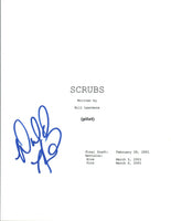 Donald Faison Signed Autographed SCRUBS Pilot Episode Script COA