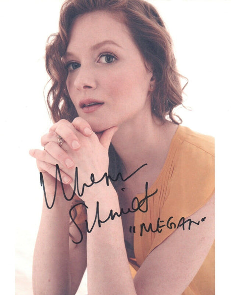 Wrenn Schmidt Signed Autograph 8x10 Photo OUTCAST Actress Boardwalk Empire COA