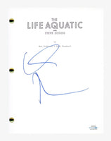 Willem Dafoe Signed The Life Aquatic With Steve Zissou Movie Script ACOA COA