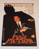 John Travolta Signed Autograph PULP FICTION 11X17 Movie Poster Photo PSA/DNA COA