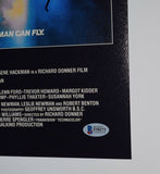 Richard Donner Signed Autograph Superman The Movie 11x17 Poster Beckett BAS COA