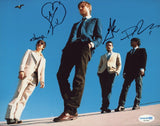 Saint Motel Full Band Signed Autograph 8x10 Photo My Type Cold Cold Man ACOA COA