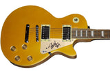 Slash Signed Autograph Gold LP Style Electric Guitar Guns N Roses Beckett COA