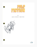 Rosanna Arquette Signed Autograph Pulp Fiction Movie Script Screenplay ACOA COA