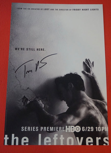 Tom Perrotta Signed Autographed The Leftovers Signed Autographed 12x18 Poster B