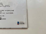 Machine Gun Kelly Signed Tickets To My Downfall Framed CD Cover MGK Beckett COA
