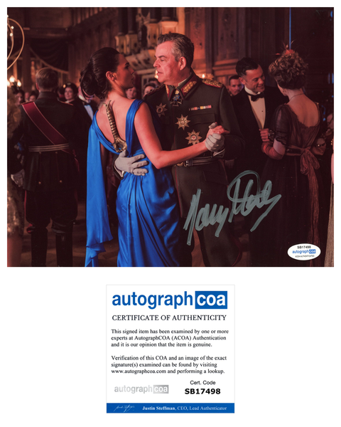 Danny Huston Signed Autographed 8x10 Photo Wonder Woman ACOA COA