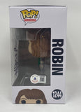 Maya Hawke Signed Autographed Robin Stranger Things Funko Pop 1244 Beckett COA
