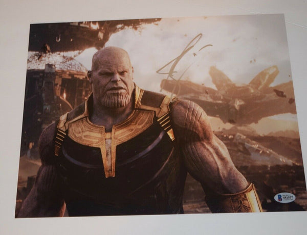 Josh Brolin Signed Autographed 11x14 Photo Thanos AVENGERS ENDGAME Beckett COA