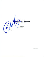 Gerald McRaney Signed Autographed SIMON & SIMON Pilot Script Cover COA VD