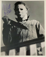 Nick Castle Signed Autographed 11x14 Photo Halloween Michael Myers Beckett COA