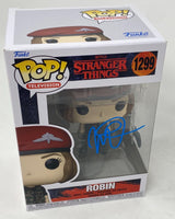 Maya Hawke Signed Funko Pop Stranger Things Robin #1299 Autograph Beckett COA