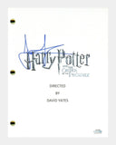 Jason Isaacs Signed Harry Potter Order of the Phoenix Movie Script ACOA COA