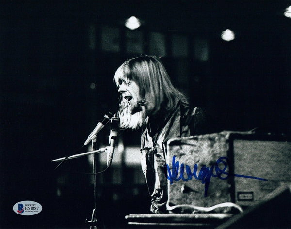 John Mayall Signed Autograph 8x10 Photo THE BLUESBREAKERS Beckett BAS COA